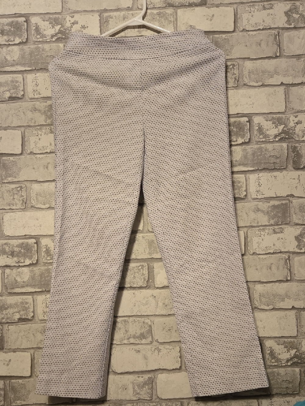 Jessica Light Gray Knit Pants